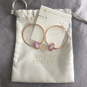Kendra Scott Elora Hoop Earrings! NWOT
